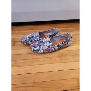BOBS From Sketchers Memory Foam Slip On Shoes Dog Lovers Women’s 8